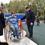 Игровая площадка для детей с инвалидностью в Химках